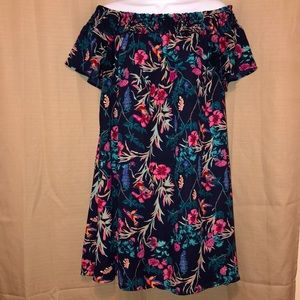 Decree off the shoulder floral summer dress